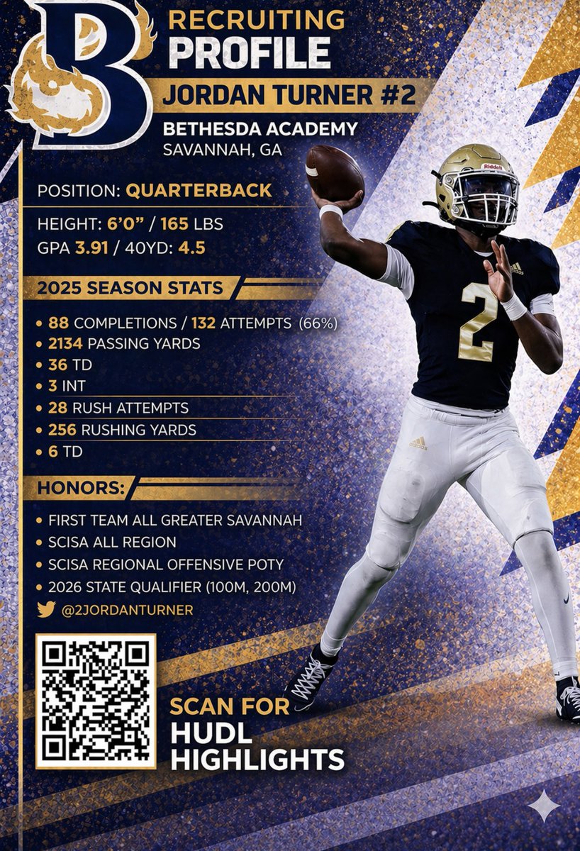 2JordanTurner's tweet photo. Class of 28’ QB 
CONTACT ME COACHES ‼️
912-508-2152 @AntwainTurner @BethesdaBlazers @CoachF_Walker @CoachChiTUFF @HStanton2001 @ronwhitcomb @Coach_Harmer @Thechaselane @Coach_Helton @coach_celiscar @coachharasymiak @CoachB_Randall @BrendanDonovanX @DorienMartinJSU @NyemaWashington @dustin_dirt2011 @QBcoachreynolds @vmckinley23 @TylerWoodsFB  @RecruitGeorgia @CSAPrepStar @CSAPrepStar