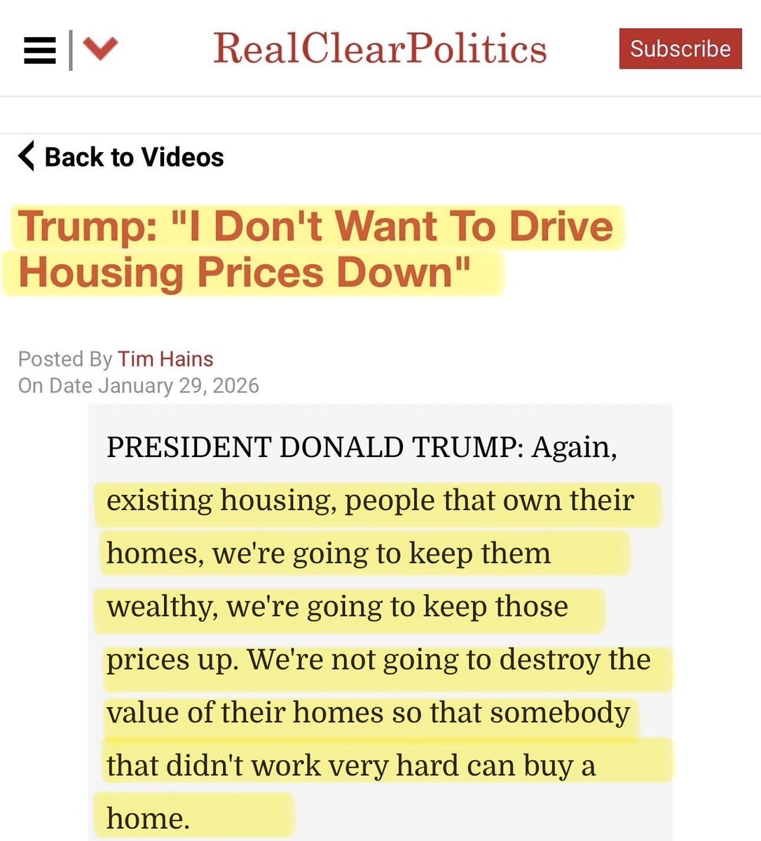 In related news, Donald Trump wonders why every demographic under 50 has turned against him…