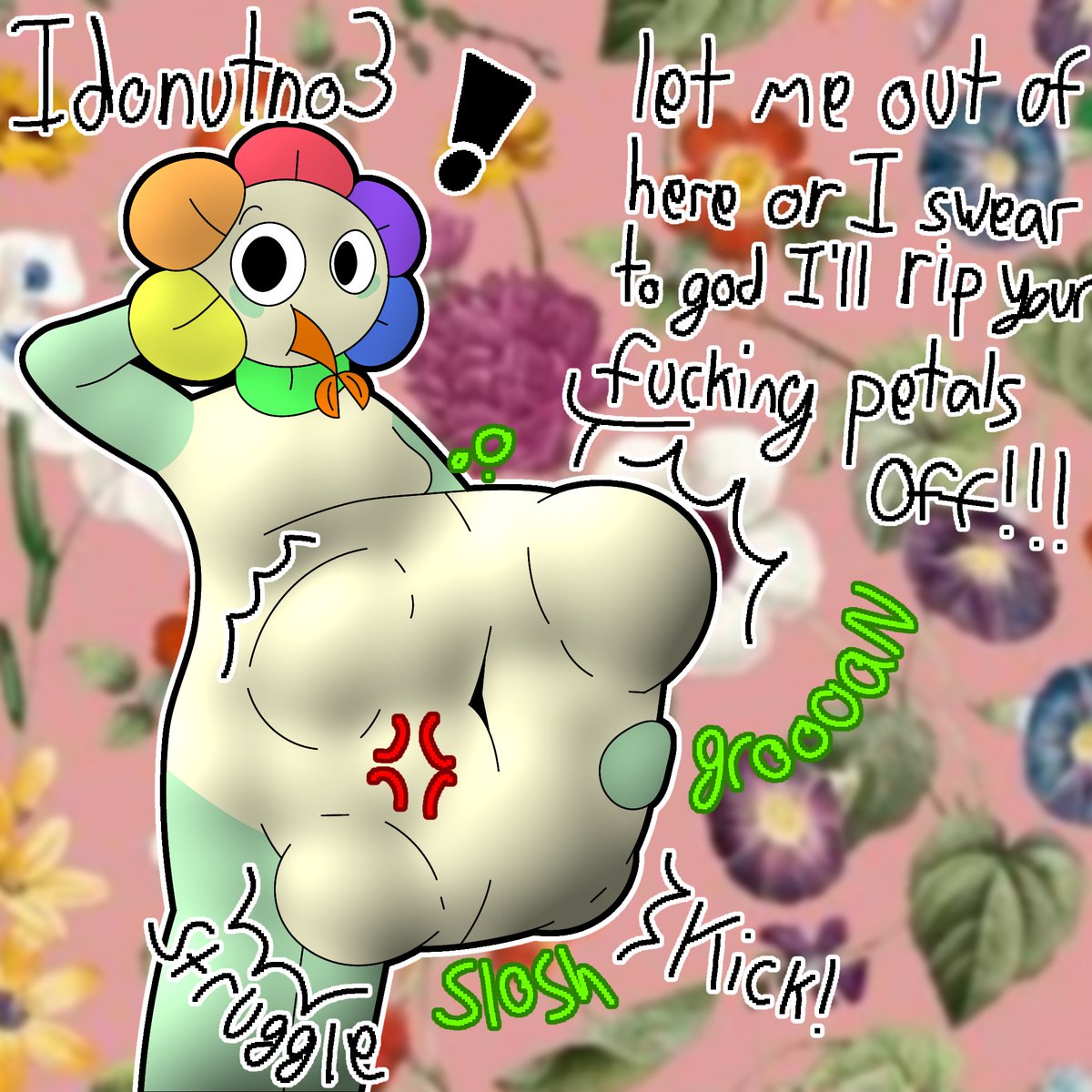 Idonutno3's tweet photo. Now this is why you stay on the shopkeeper's good side #Dandysworldnsfw #Dandysworldvore #voreart https://t.co/rMZ224JvQz