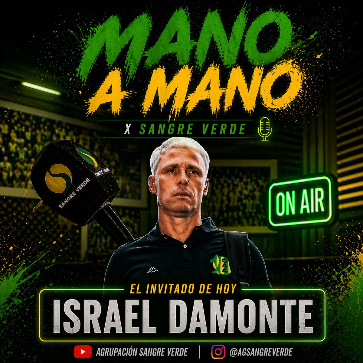 Te dejamos el enlace para que puedas ver la Parte 1 que <a href="/angelvidaurre/">Angel Vidaurre</a> le realizó a Israel Damonte DT del Club Atletico Aldosivi 

instagram.com/reel/DXfYAB8Et…