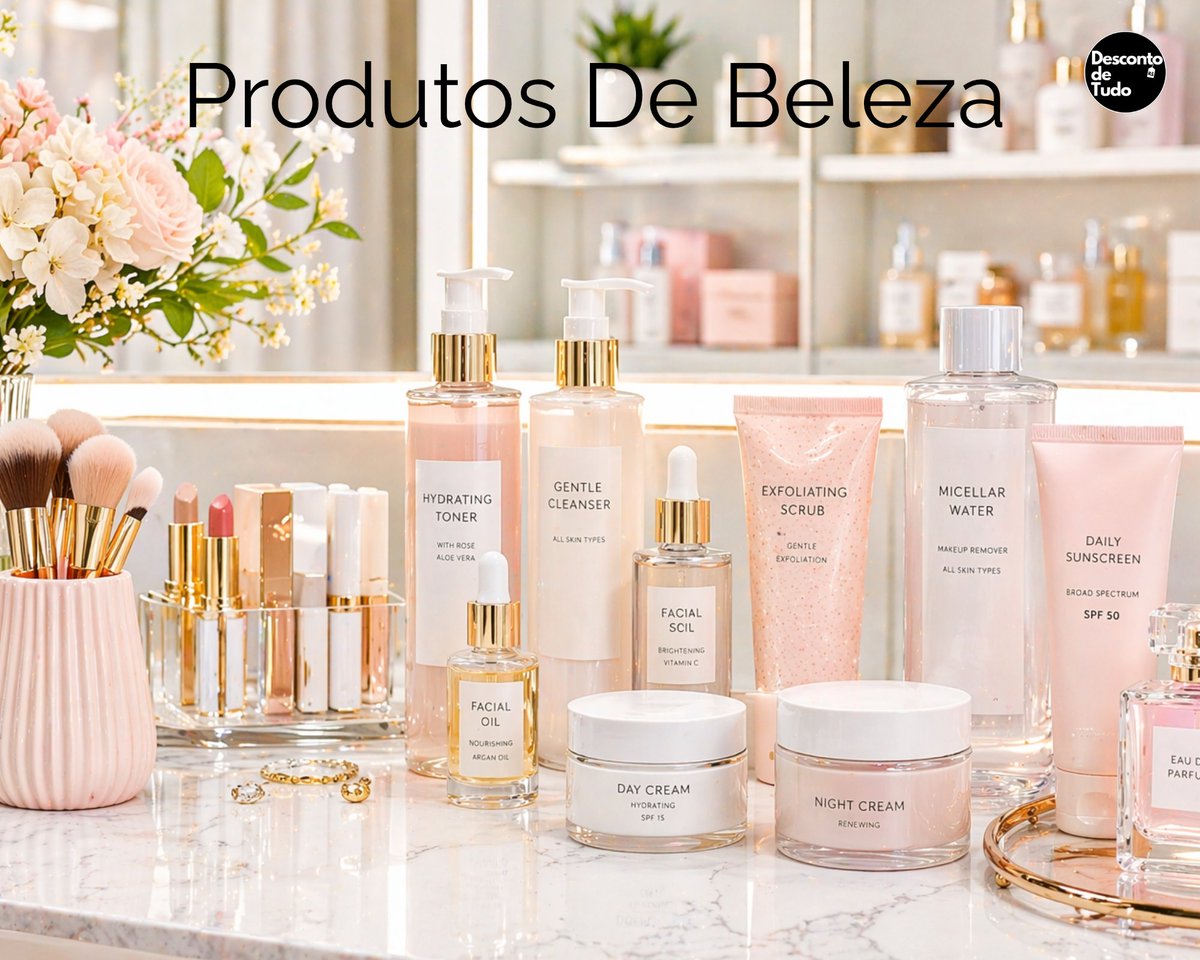 Descontodetudo's tweet image. Os melhores produtos de beleza você encontra aqui! 💄✨
Qualidade, cuidado e preços incríveis 💖
📲 Confira no perfil!
#Beleza #Skincare #Make