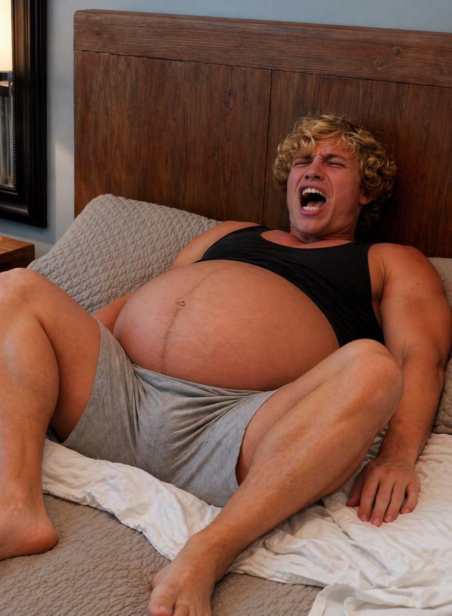 JoeyMpreg's tweet photo. it’s time to give birth.. PUSH! #Mpreg @film911videos https://t.co/iOw0Ch0BEu