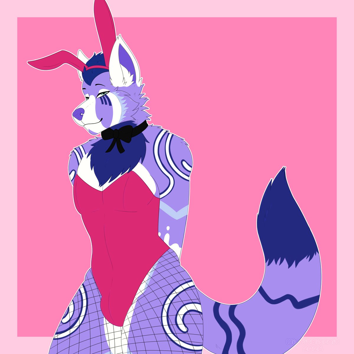 MisfitBiscuit's tweet photo. 🐰Looking sexy in a bunny suit~🐰

💜Bunny Suit YCH for @VioletPumaG💜 https://t.co/2lXEYeSPaq