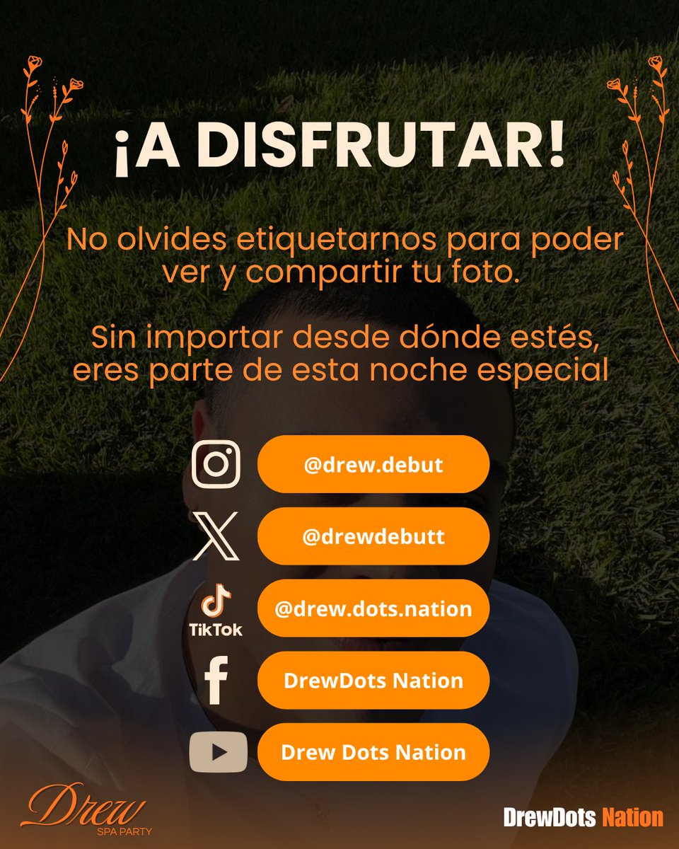 DREWDOTS NATION 🧡 tweet media