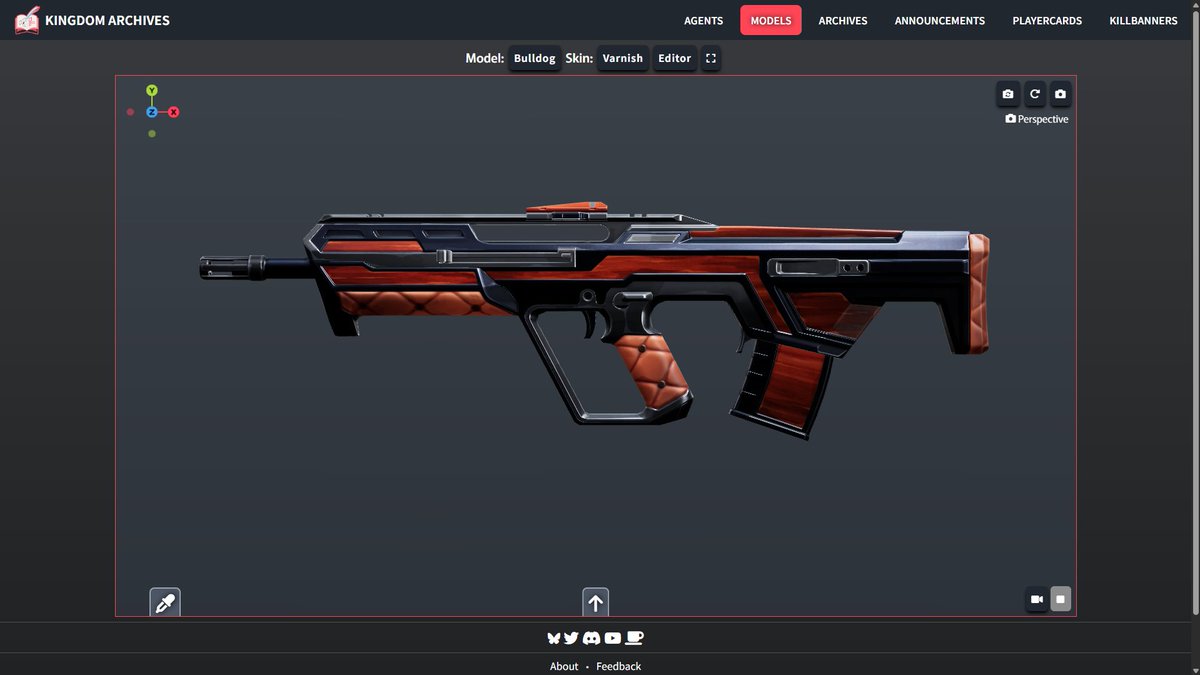 ArchivesKingdom's tweet photo. Heya!
Today we released 4 new skin lines to the modelviewer!
Task Force 809, Varnish, Kingdom and Yoonseul!
Additionally, the modelviewer should look overall better, we've improved some lighting.
We're aware that some issues remain and we'll look into fixing them asap.
Enjoy! https://t.co/utSUPdLxtr