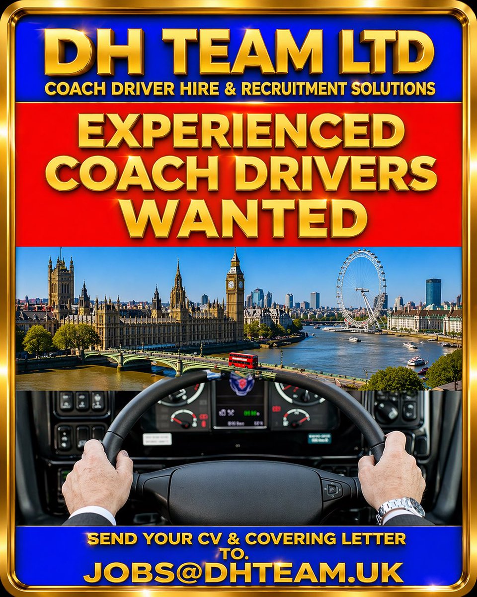 DHTeamLTD's tweet photo. CAN YOU BE THE DIFFERENCE ?
Are you a coach driver ?
     CONTACT US TODAY https://t.co/EptDOs8SE1