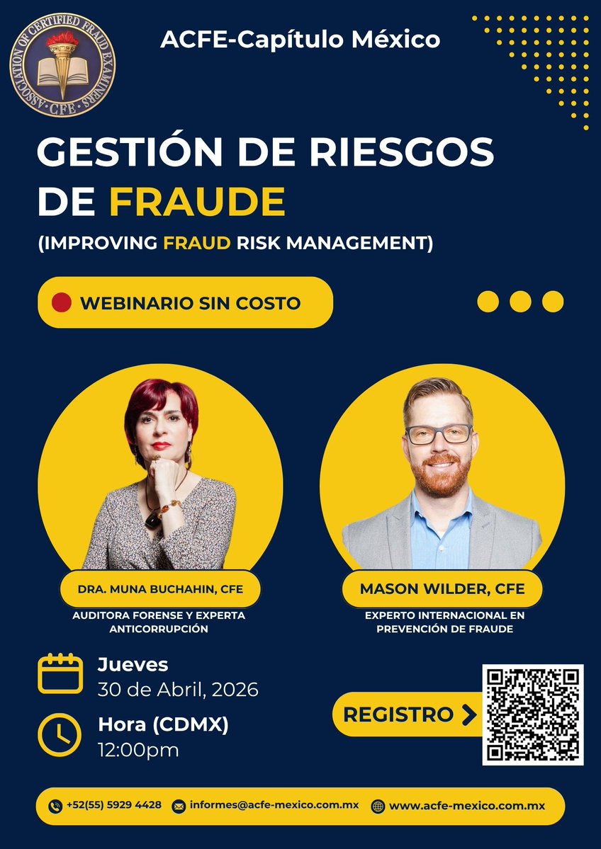ACFE Capítulo México tweet media