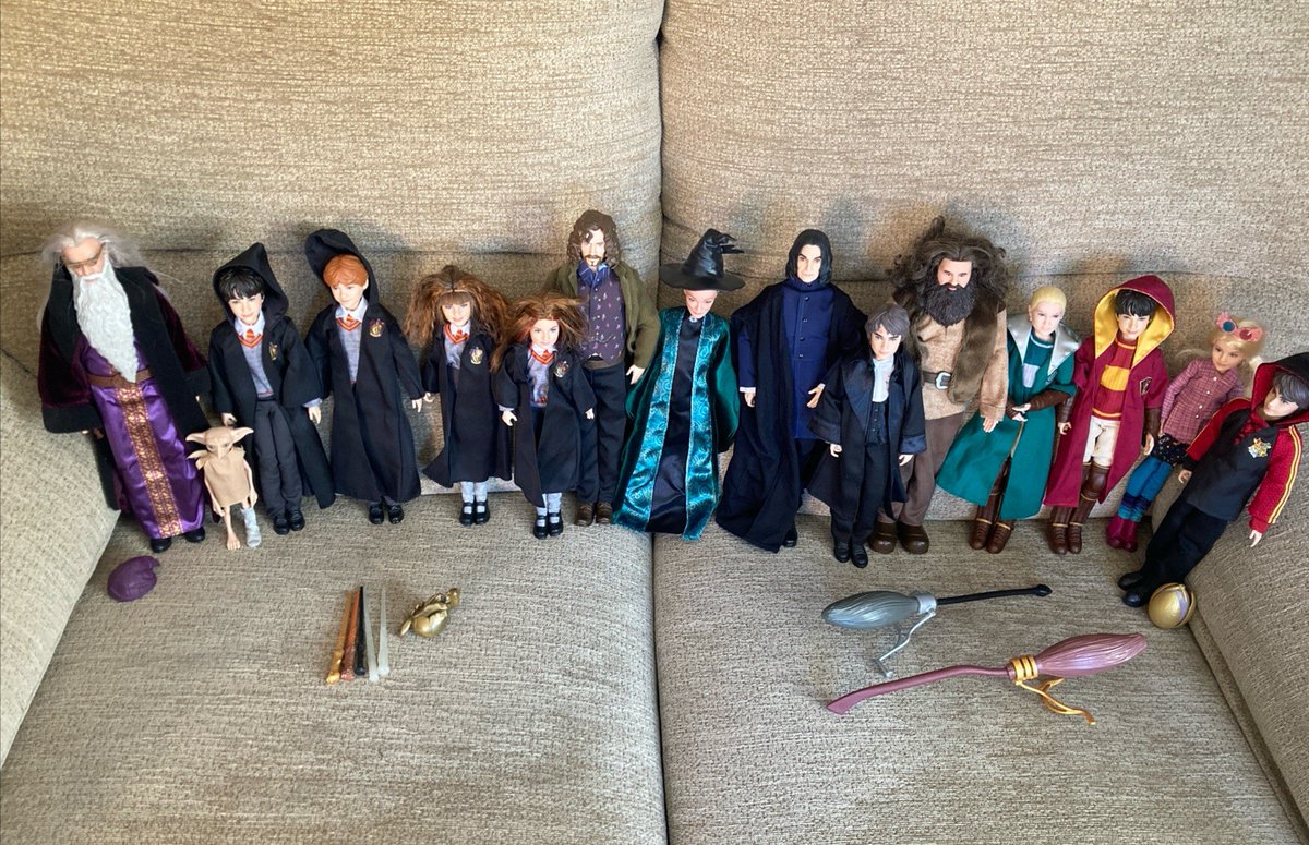 HarryPotterEnth's tweet image. Harry Potter Dolls Bundle Dumbledore Harry Ron Hermione Ginny Sirius Draco Luna

Ends Sat 25th Apr @ 9:04am

ebay.com/itm/2872793148…

#ad #HarryPotter #Potterhead