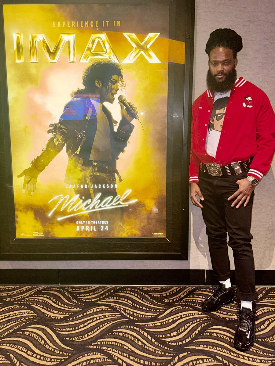 Trebworld's tweet photo. Saw @michaelmovie last night. I’ll keep my opinions to myself about how MJ deserved more than an inaccurate and superficial retelling of his story as I seem to be alone in this sentiment. I will definitely be seeing it again to make sure I didn’t miss anything #michaelmovie https://t.co/xXl5rX8fIX