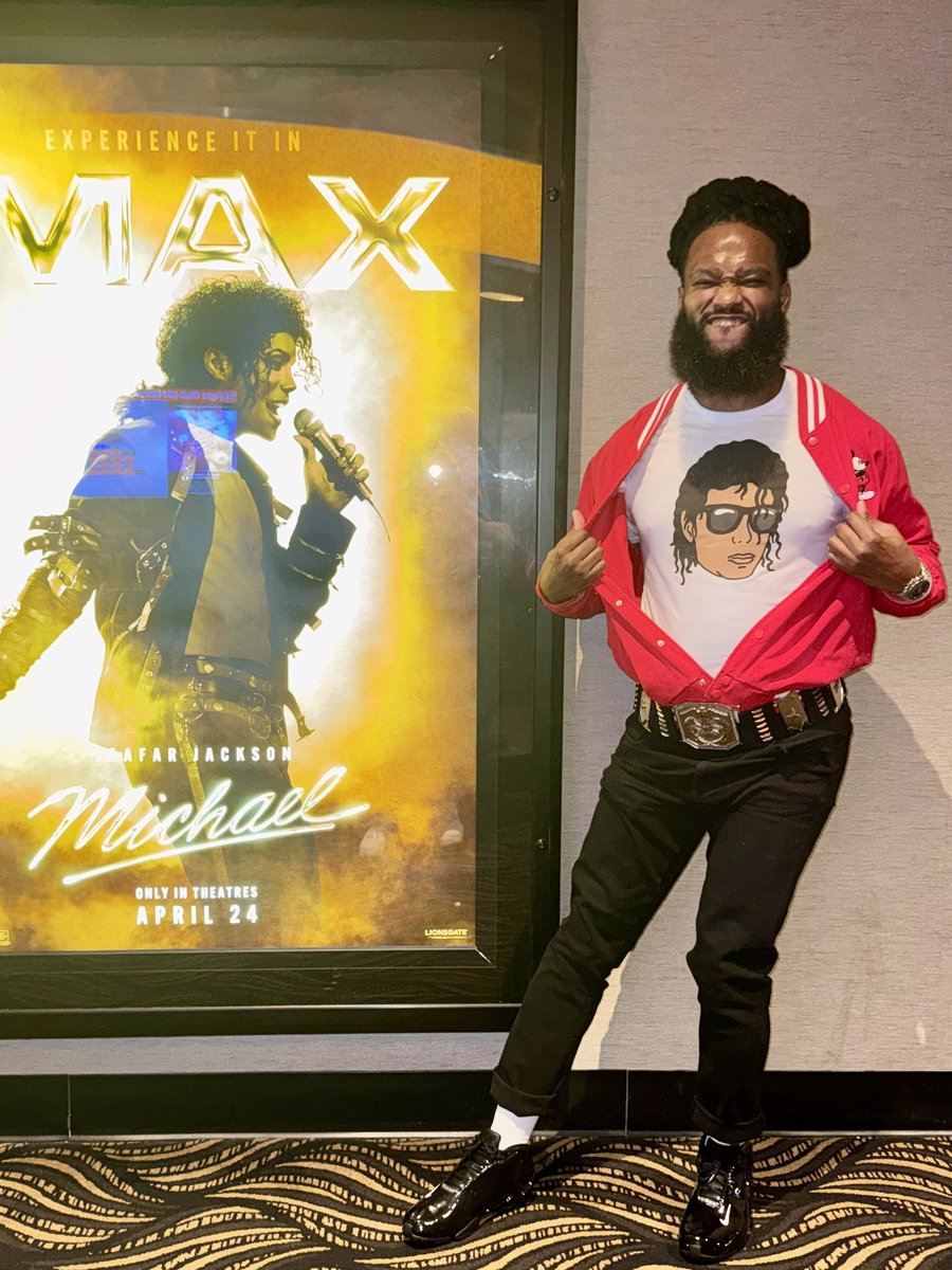 Trebworld's tweet photo. Saw @michaelmovie last night. I’ll keep my opinions to myself about how MJ deserved more than an inaccurate and superficial retelling of his story as I seem to be alone in this sentiment. I will definitely be seeing it again to make sure I didn’t miss anything #michaelmovie https://t.co/xXl5rX8fIX