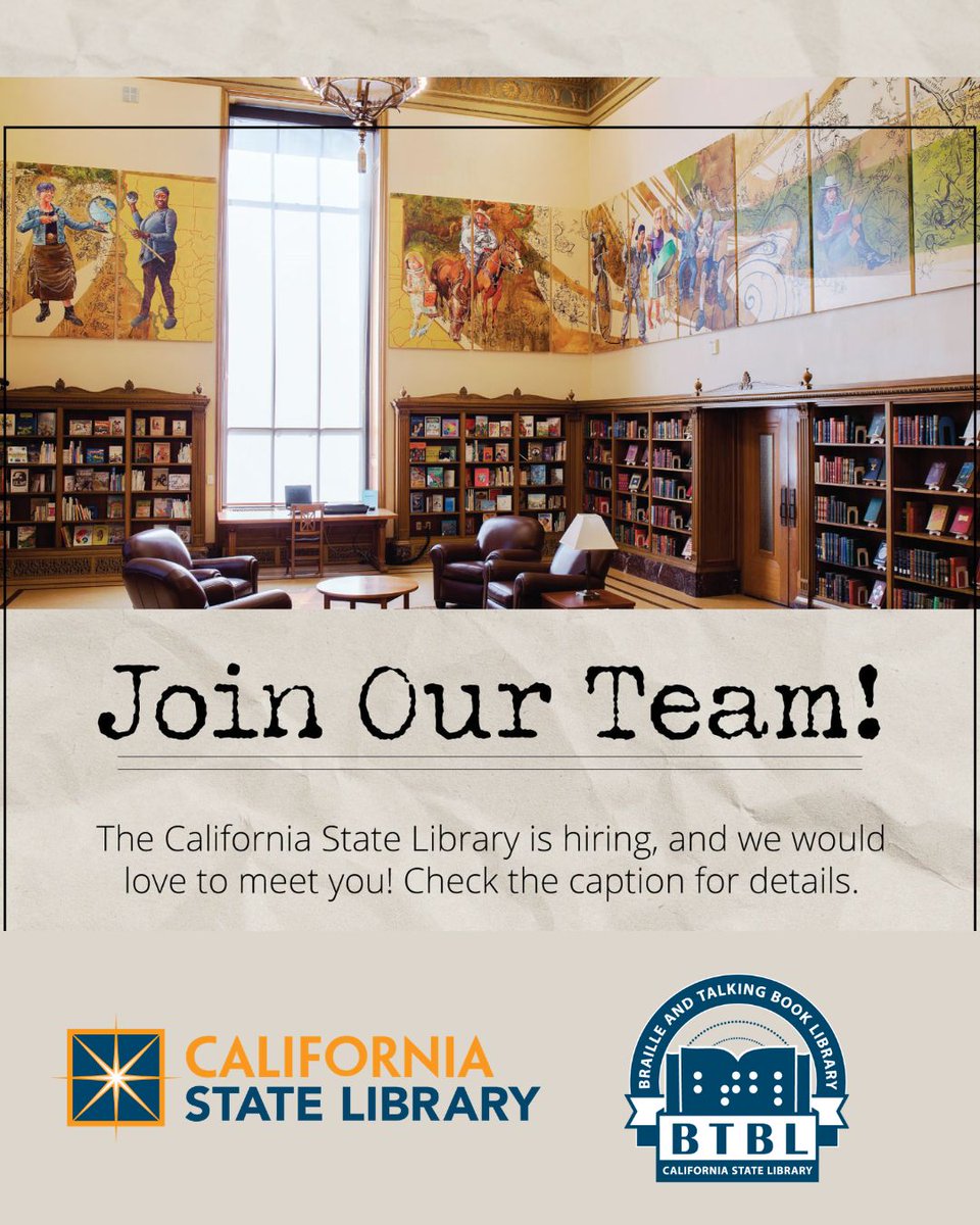 CA State Library tweet media