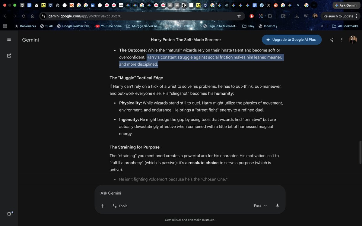 jhazani's tweet image. "The 'Job' gets done not by magic, but by the man who refused to stop moving forward." #keen #HarryPotter