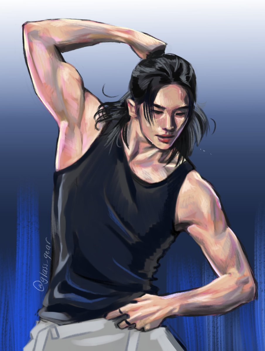 tones and textures study with #Hyunjin <3
#straykids_현진