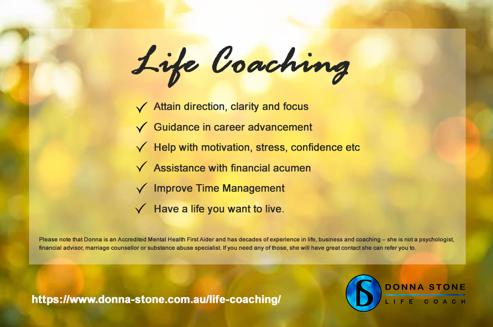DonnaStoneAust's tweet image. 𝗗𝗶𝗱 𝗬𝗼𝘂 𝗞𝗻𝗼𝘄 𝗜 𝗗𝗼 𝗟𝗶𝗳𝗲 𝗖𝗼𝗮𝗰𝗵𝗶𝗻𝗴 𝗧𝗼𝗼?
Whether your life is pretty awesome (but there is room for improvement) or you’ve got some ‘stuff’ to sort out – life coaching can help in so many ways. bit.ly/DSLifeCoach.

#LifeCoaching #LifeAdmin