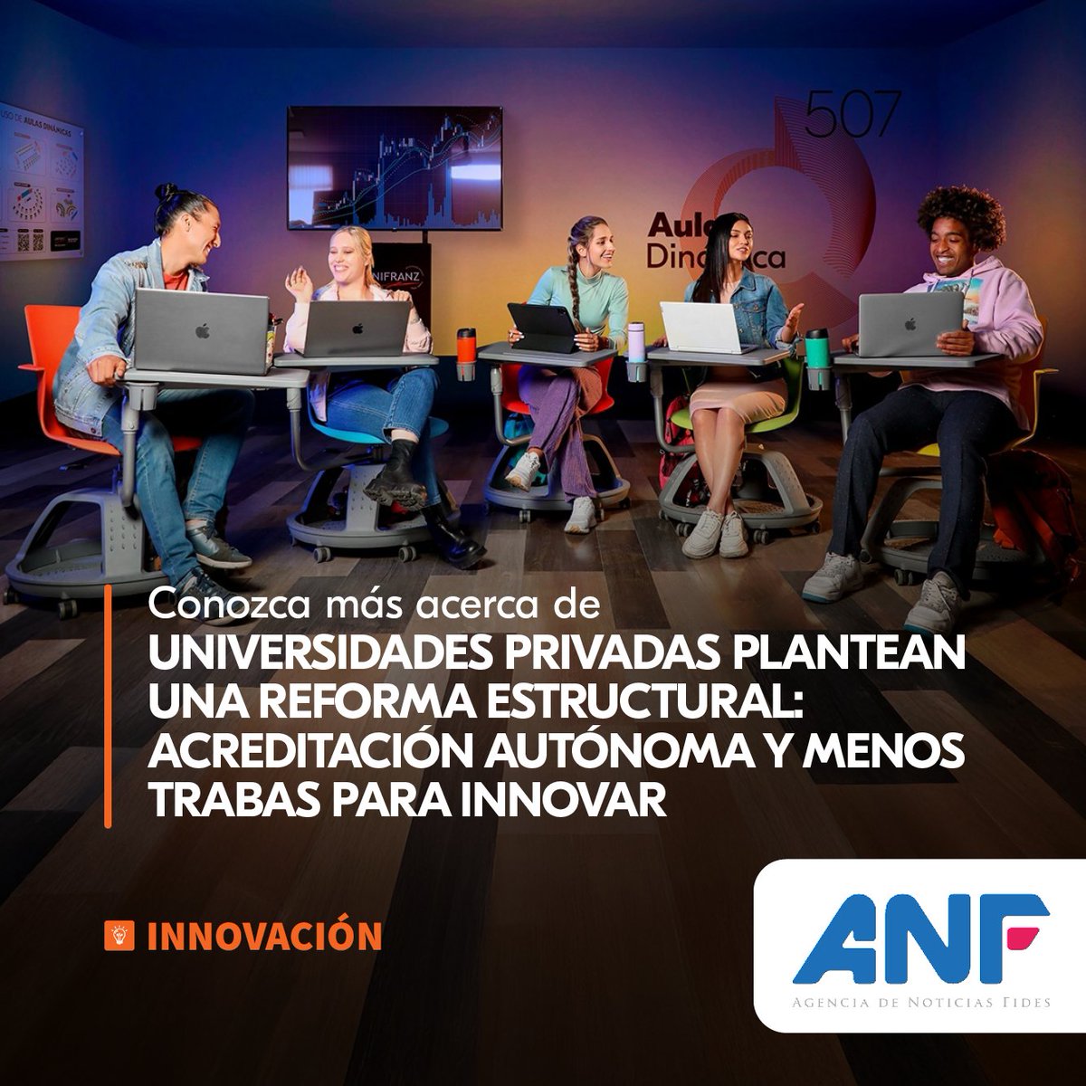 noticiasfides's tweet image. [⚛️Innovación y Educación] Uno de los ejes centrales es la creación de una agencia nacional de acreditación con autonomía, que permita evaluaciones imparciales y eleve la competitividad del sistema universitario boliviano.   
Lea más👉acortar.link/xa8fI0 
#Unifranz #Educación