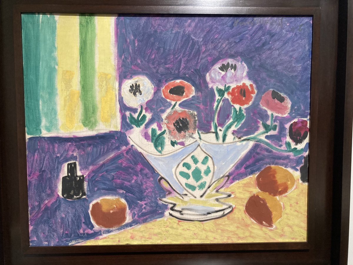 Fabulous museum quality exhibition on east 79th St, #AcquavellaGalley,#Matisse:#ThePursuitofHarmony,older works,mostly owned by private collectors,are like a Provençal rainbow,don’t miss this rare opportunity,the feast in the magnificent works by this great Maestro of modern #Art