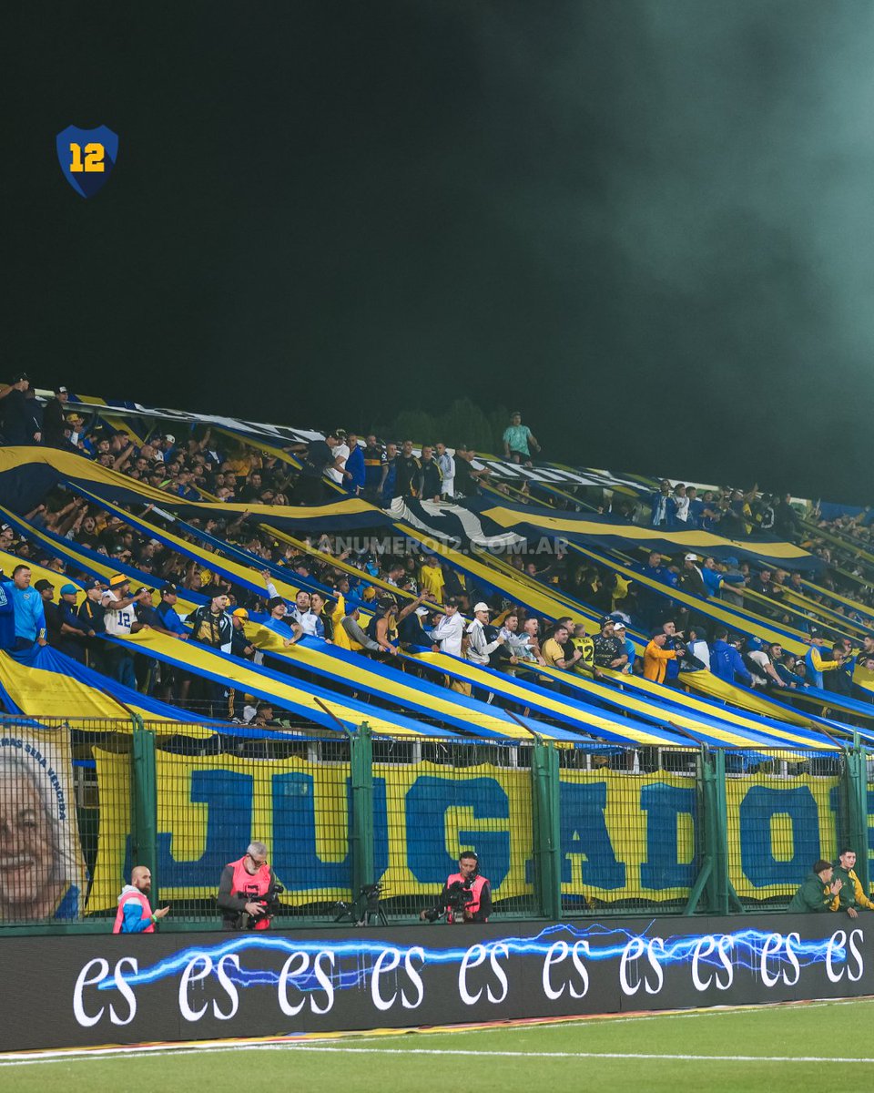 Los hinchas de Boca coparon el estadio Norberto "Tito" Tomaghello 🔵🟡🔵