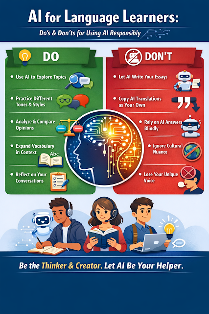 msi_press's tweet image. Using #AI Responsibly for #L2 Learning: A #Student'sGuide to #MasteringLanguage with #Intewgrity and #insight 

post inspired by the #book, Practices That Work (Garza)

msipressblog.blogspot.com/2026/04/using-…

#languagelearning