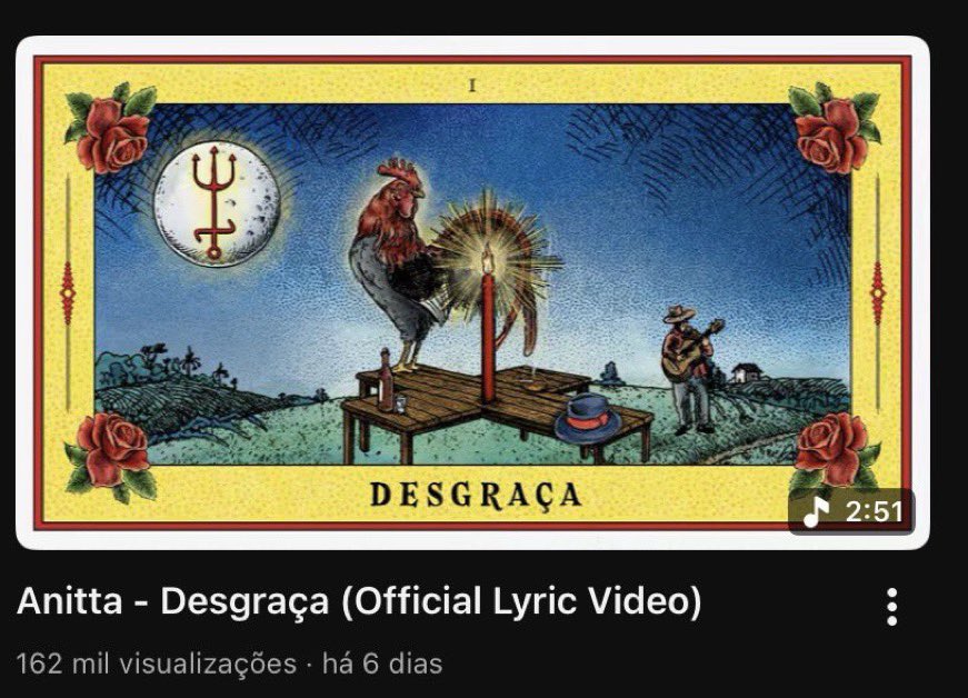 gustavocagnotto's tweet photo. minha cabeça explodiu quando percebi que a anitta colocou spoilers dos clipes nas capas do youtube https://t.co/3DG3jhGxIB