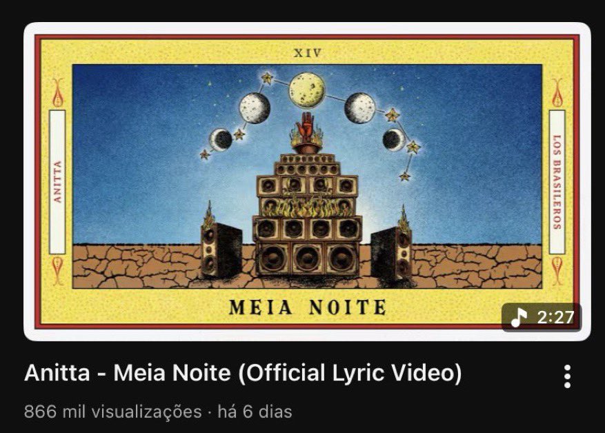 minha cabeça explodiu quando percebi que a anitta colocou spoilers dos clipes nas capas do youtube