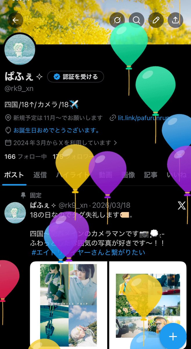ぱふぇ⟡ tweet media