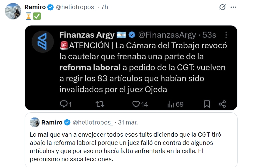 Máximo Paz tweet media