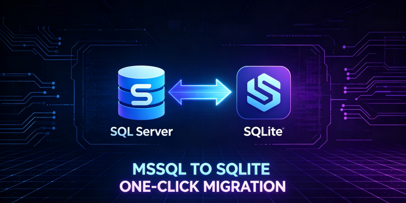 withdata's tweet photo. Convert your MS SQL Server database to SQLite effortlessly. Ensure data integrity, cross-platform available. 
👉https://t.co/EdKqrUZl3z 
#DatabaseTool #DataTransfer #MSSQL #SQLite https://t.co/TDpk9pcei2