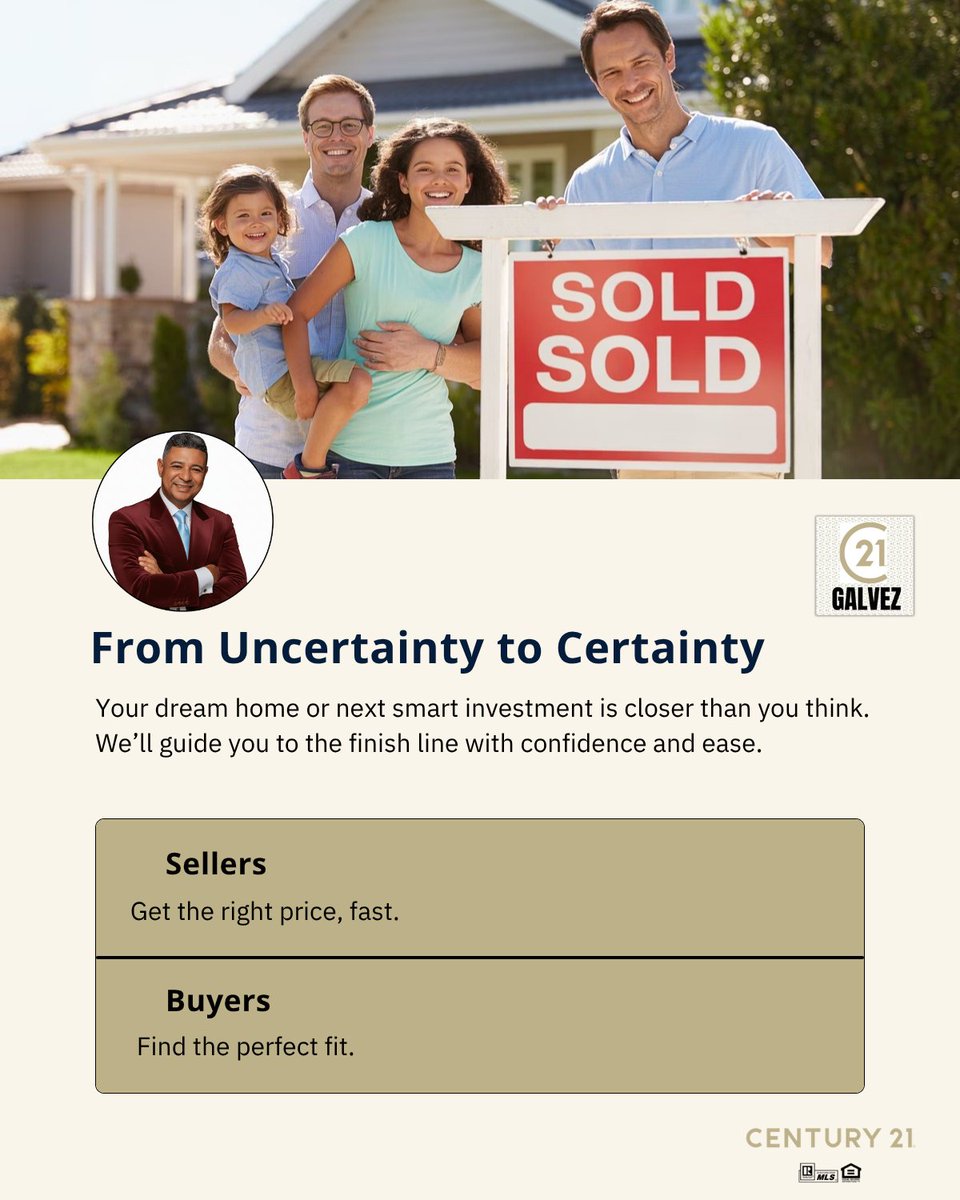 From Uncertainty to Sold – Your Trusted Real Estate Partner for Dream Homes &amp; Smart Investments 🏠🔑

📞 Contact today and take the first step toward your next move!
.
.
#DreamHome #RealEstateExpert #HomeForSale #JustSold #PropertyInvestment #HomeBuyers