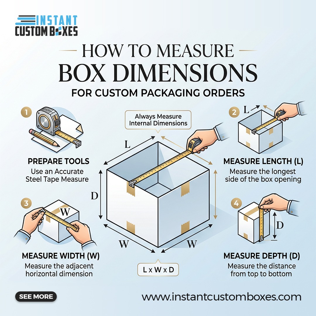 Instantcustomb1's tweet image. Precision measurement is the first step toward a perfect fit. When ordering custom packaging, always measure in the order of Length x Width x Depth, using the internal dimensions of the box.
Read more: instantcustomboxes.com/blog/how-to-me…

#BoxDimensions #CustomPackaging #PackagingTips