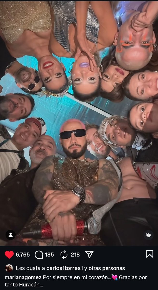 "por siempre en mi corazón... gracias por tanto huracán" bastaaa ya mariana se despidió 😭😭😭😭