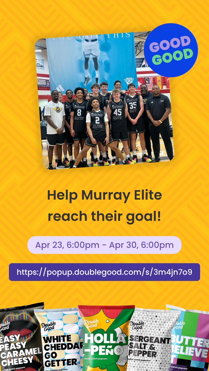 MurrayElite's tweet photo. Support our young men and women and get yourself some delicious 🍿 🍿 in the process delivered directly to your door! 

https://t.co/S9duMkvLui https://t.co/hZABGNzNux