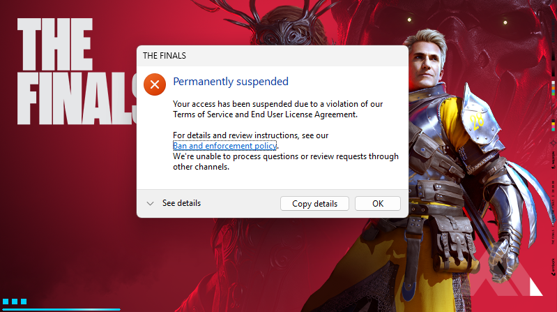 geeatso's tweet photo. @reachthefinals come on blud I'm still banned after over a week later for literally no reason and the support won't even reply 😭 https://t.co/AOIEbOO7J6