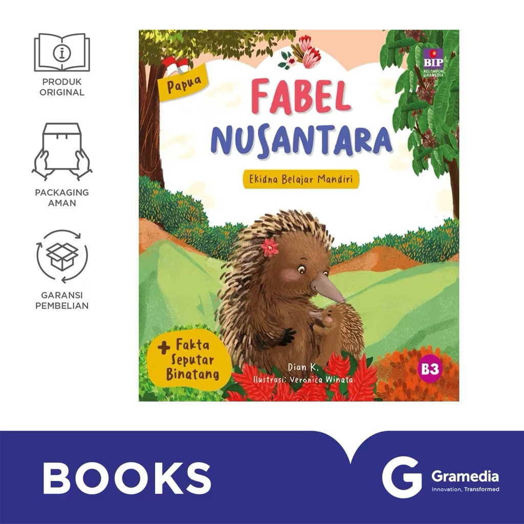Platypus! 
Pasti itu jawaban yang muncul kalau kita bicara soal mamalia bertelur. Tetapi, ada hewan asli Papua yang juga bertelur meskipun termasuk golongan mamalia, yaitu nokdiak atau ekidna. Ekidna sering disebut babi duri atau landak semut, hewan ini merupakan hewan endemik.