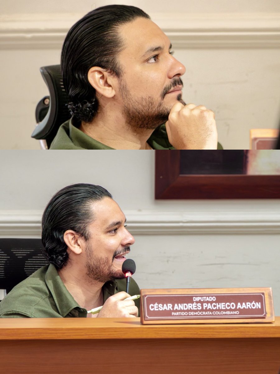 CesarPachecoA's tweet photo. Jornada productiva en plenaria: aprobamos el incremento salarial para los funcionarios de la @ContraloriaMag entregamos nota de estilo al Contralor por sus 100 años y escuchamos al coronel de la Policía sobre la situación de seguridad en el departamento. https://t.co/003pYCHBQL