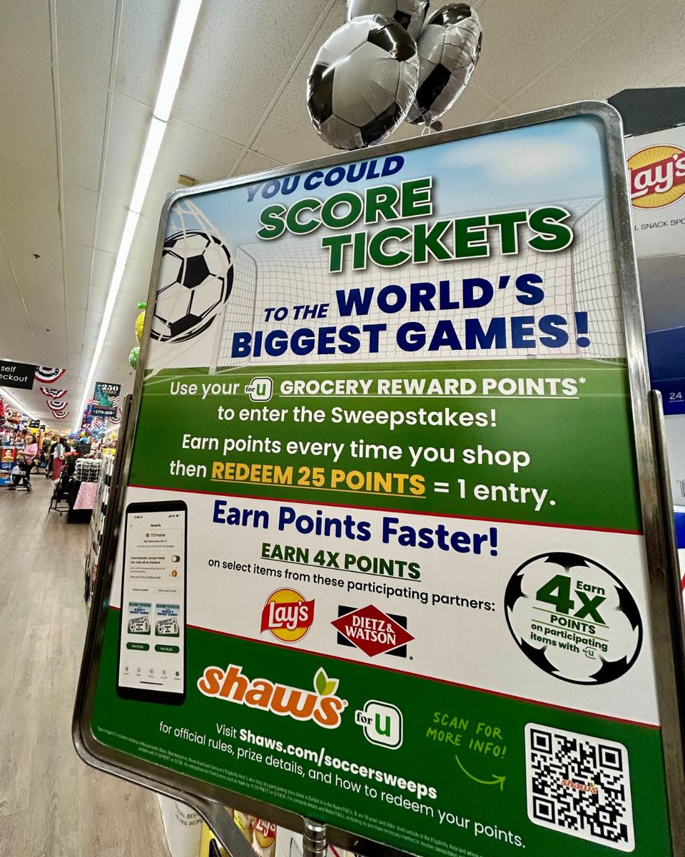 Shaw's Supermarket tweet media