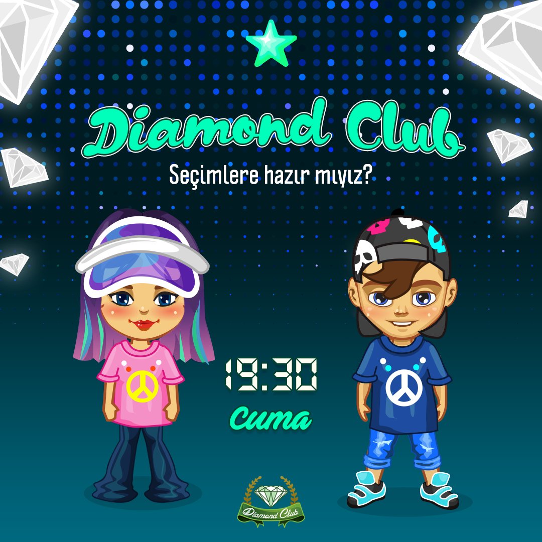 Sanalika's tweet image. Diamond Club ailesine yeni üyeler katılıyor! 💎

Cuma günü saat 19.30'dan önce Kulüp Binası'nda yerini al, heyecana ortak ol.
#diamond #club #sanalika