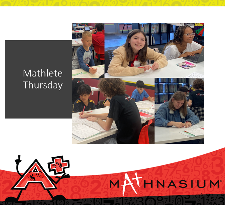 Mathnasiumwin's tweet image. Happy #MathleteThursday! As we're gearing up towards the end of the school year and SoL's, our students have been very focused and working extra hard. Let's keep up the great work!

#Mathnasium #MathHelp #FinishStrong