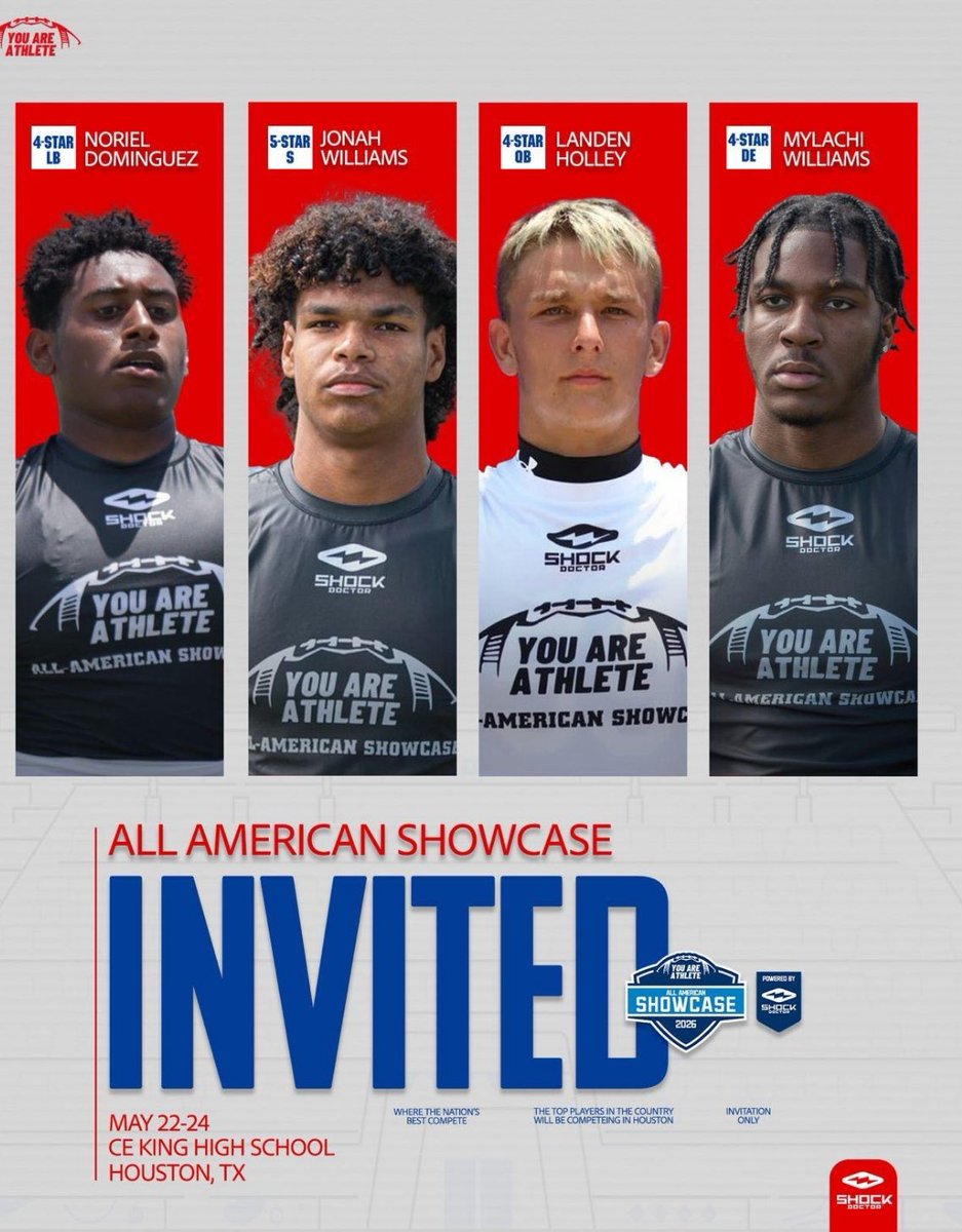 ayeahmadd's tweet photo. I’m very grateful to receive an invite to  @youareathlete combine https://t.co/tAZ34868xR