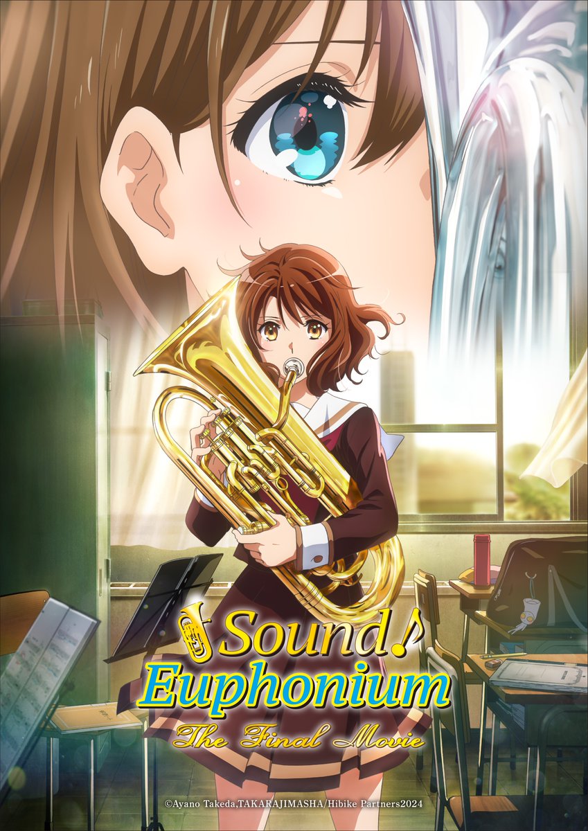 ponycan_anime's tweet image. 🎺 Sound! Euphonium, The Final Movie Part 2

A decade of music leads to one last performance.
Check the NEW Key Visual!
#anime_eupho 
#響けユーフォニアム  
#movie 

@anime_eupho