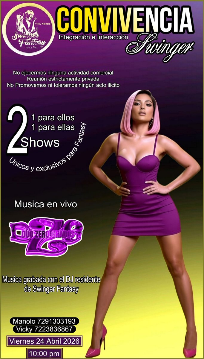 Swinger Fantasy Club Privado tweet media