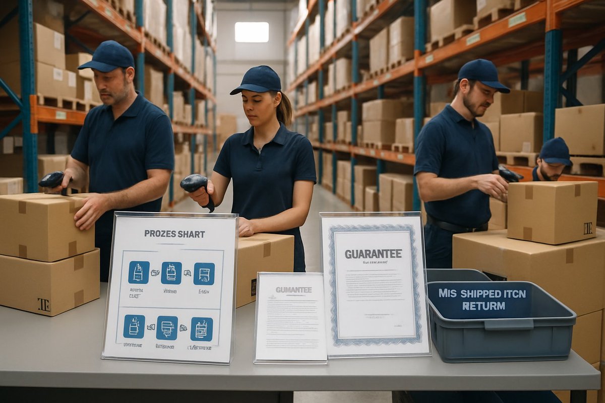 pikpak's tweet image. 🔍 Striving for 100% accuracy in e-commerce orders? Our #3PL solutions promise just that! 💯 If we miss, we remedy swiftly. Your peace of mind is our guarantee! Learn about how we handle mis-shipments with care. ⬇️ #e-commercefulfilment 🚚💡