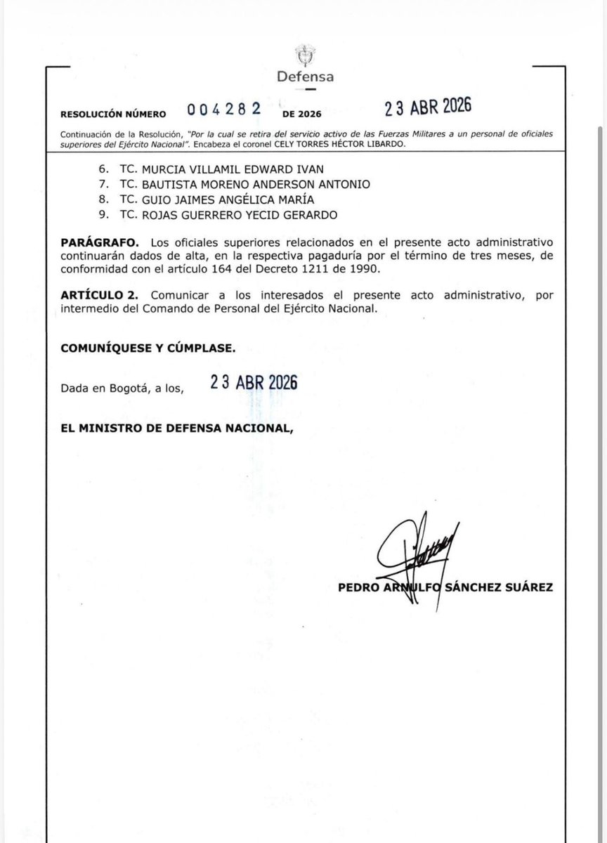 ÚltimaHoraCaracol tweet media