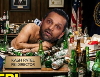 DutchReagan's tweet photo. @FBIDirectorKash #Boozer You suck. https://t.co/89UgprAOtG