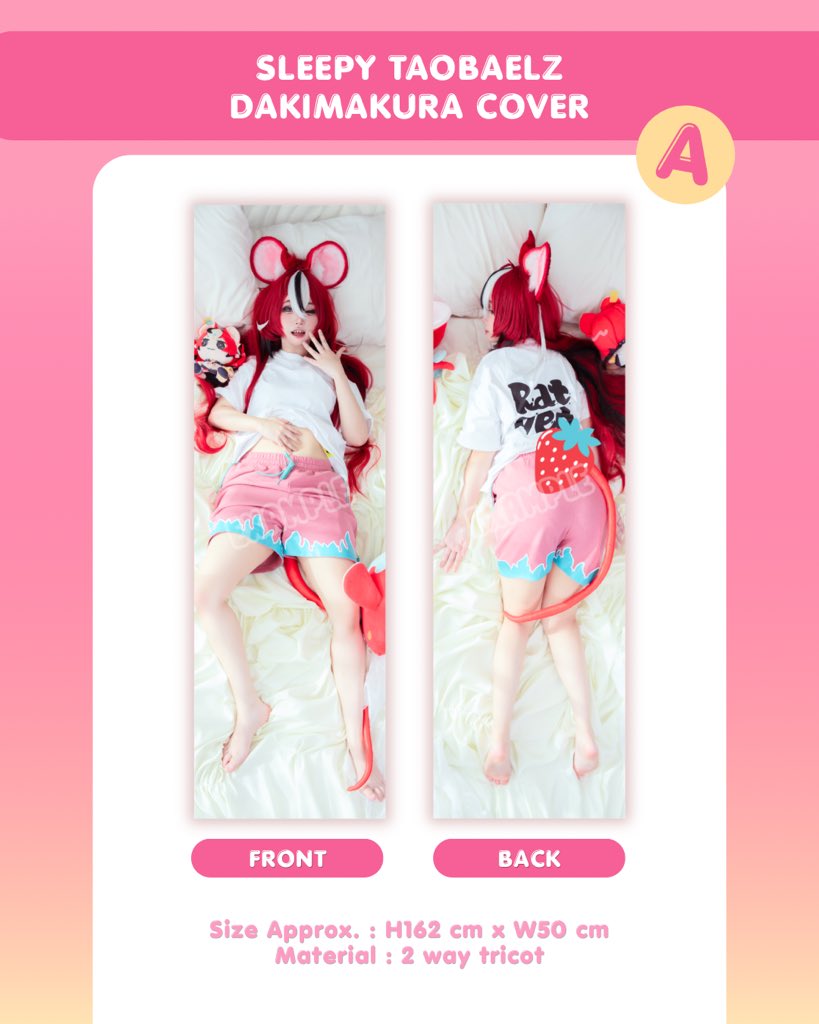 Taotan_cos's tweet photo. It’s happening… 

TaoBaelz Dakimakura Cover Pre-Order available now until 25th May

There 2 more versions, go check it out the link in reply 👀‼️ https://t.co/3smo0Q8pjI