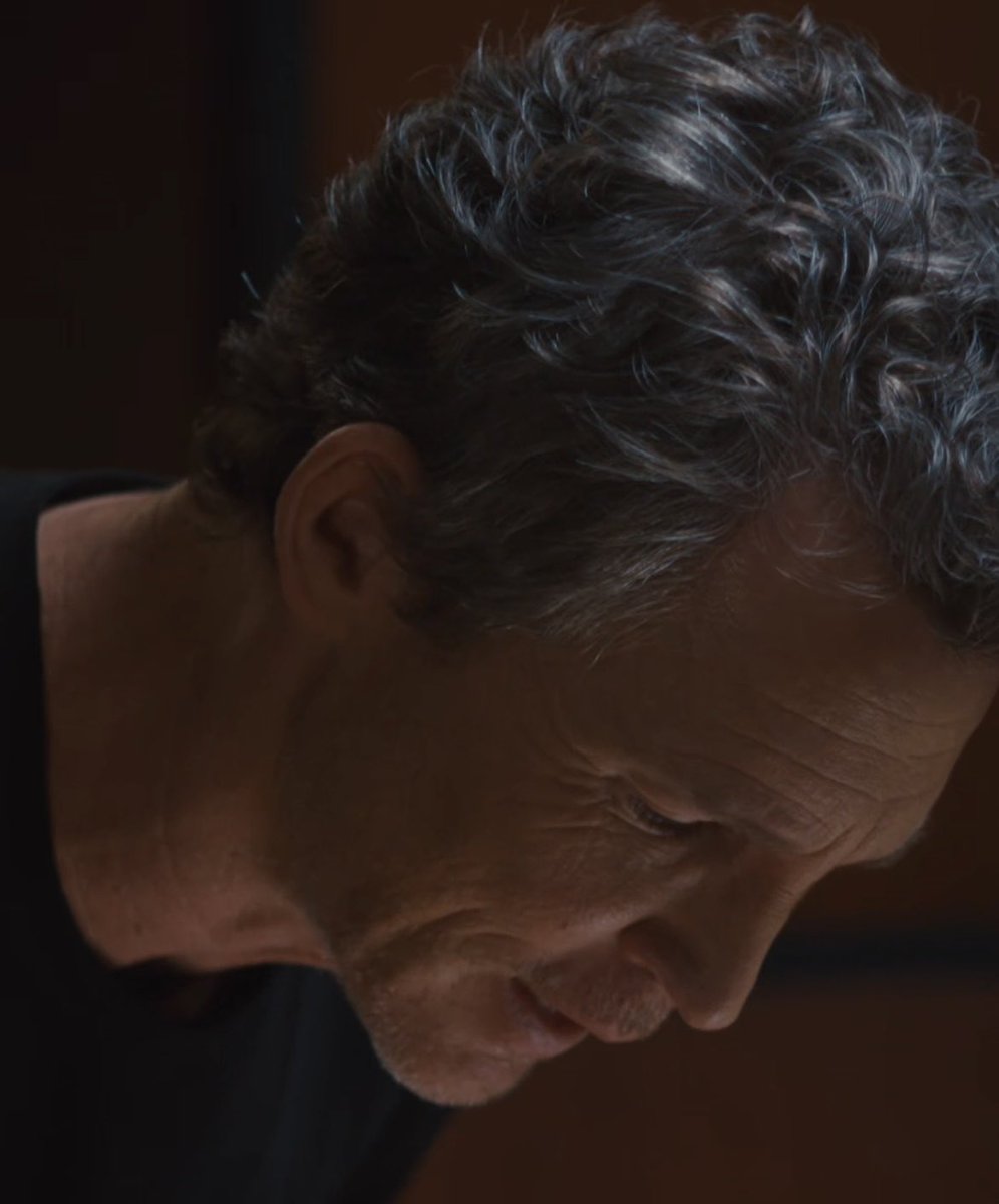 he should be winning awards for his hair alone