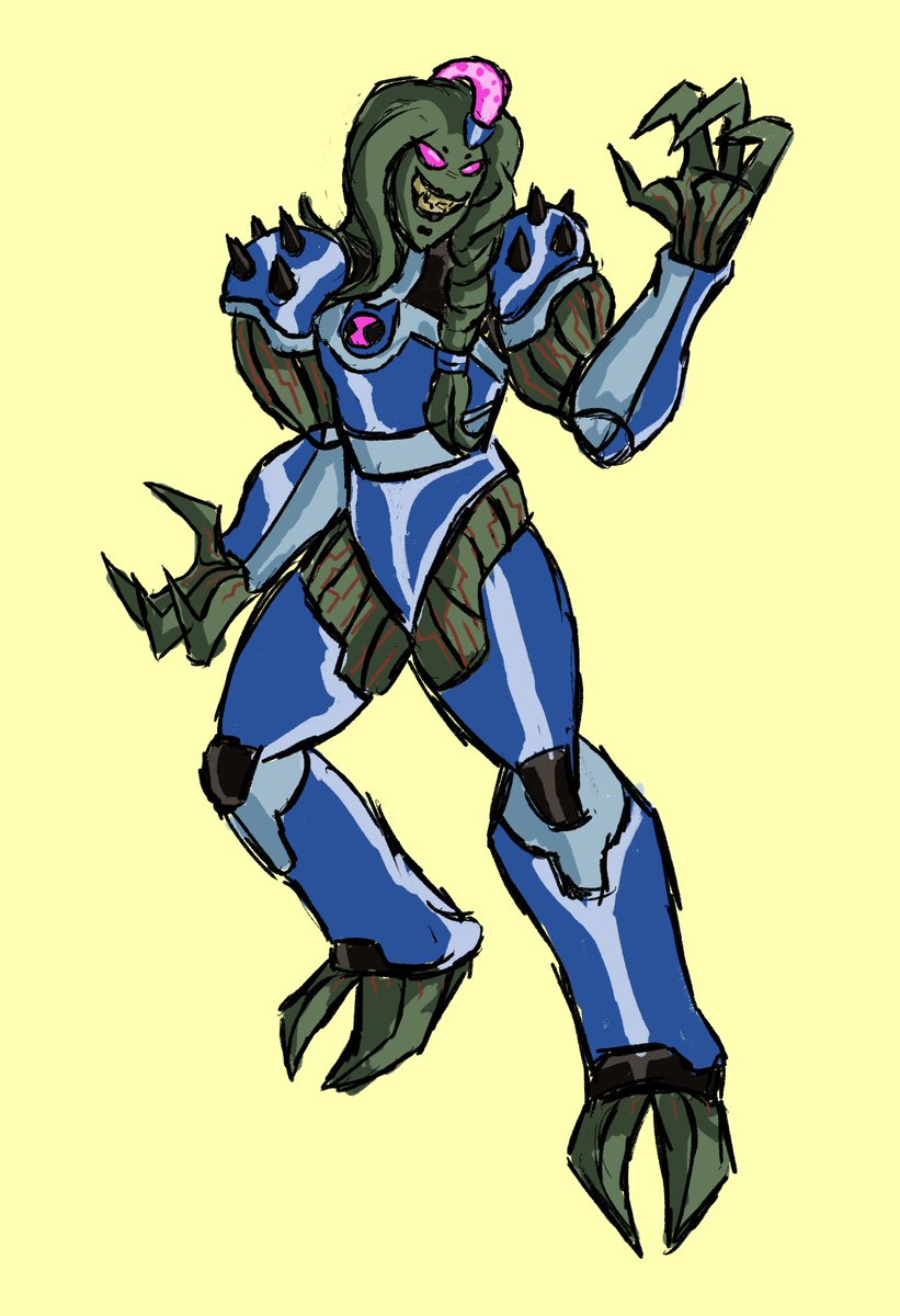 slime9192's tweet photo. Gwen 10 as a Chimera Sui Generis #ben10 https://t.co/04v3goDFPW