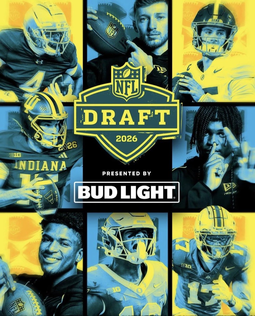 #NFLDraft Round 1

#HereWeGo