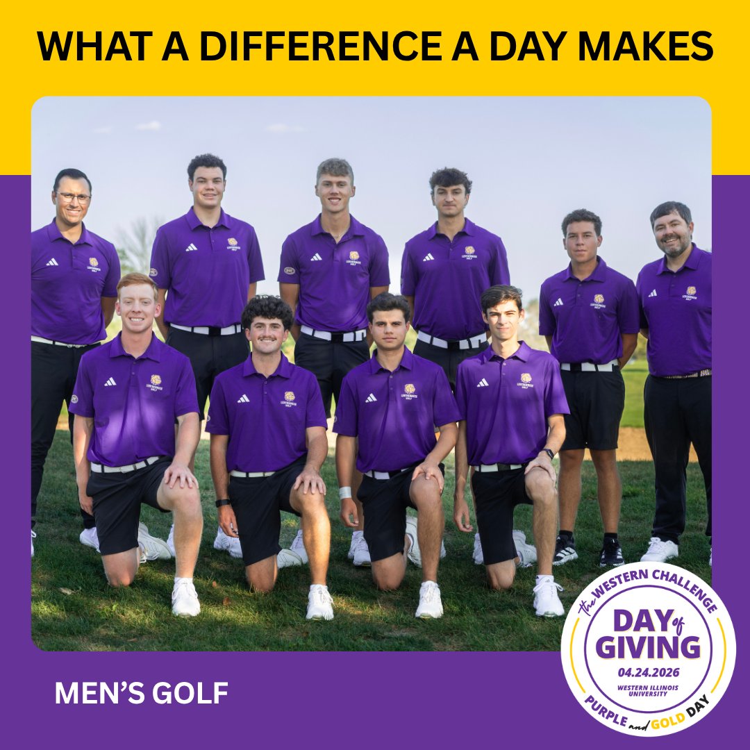 WIUMGolf's tweet image. The Day of Giving.
The Western Challenge. 
What a difference a day can make.
Step up and make your impact!

#GoNecks | #OneGoal | #LeathernecksGive