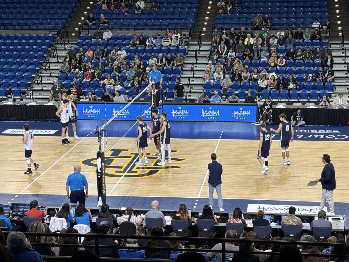 We are underway in Irvine for the <a href="/gohawaii/">Hawaii</a> presents the 2026 <a href="/OutriggerResort/">OUTRIGGER Resorts</a> <a href="/BigWestSports/">The Big West</a> Men’s Volleyball Championship!  Lots of great volleyball to be played this weekend.