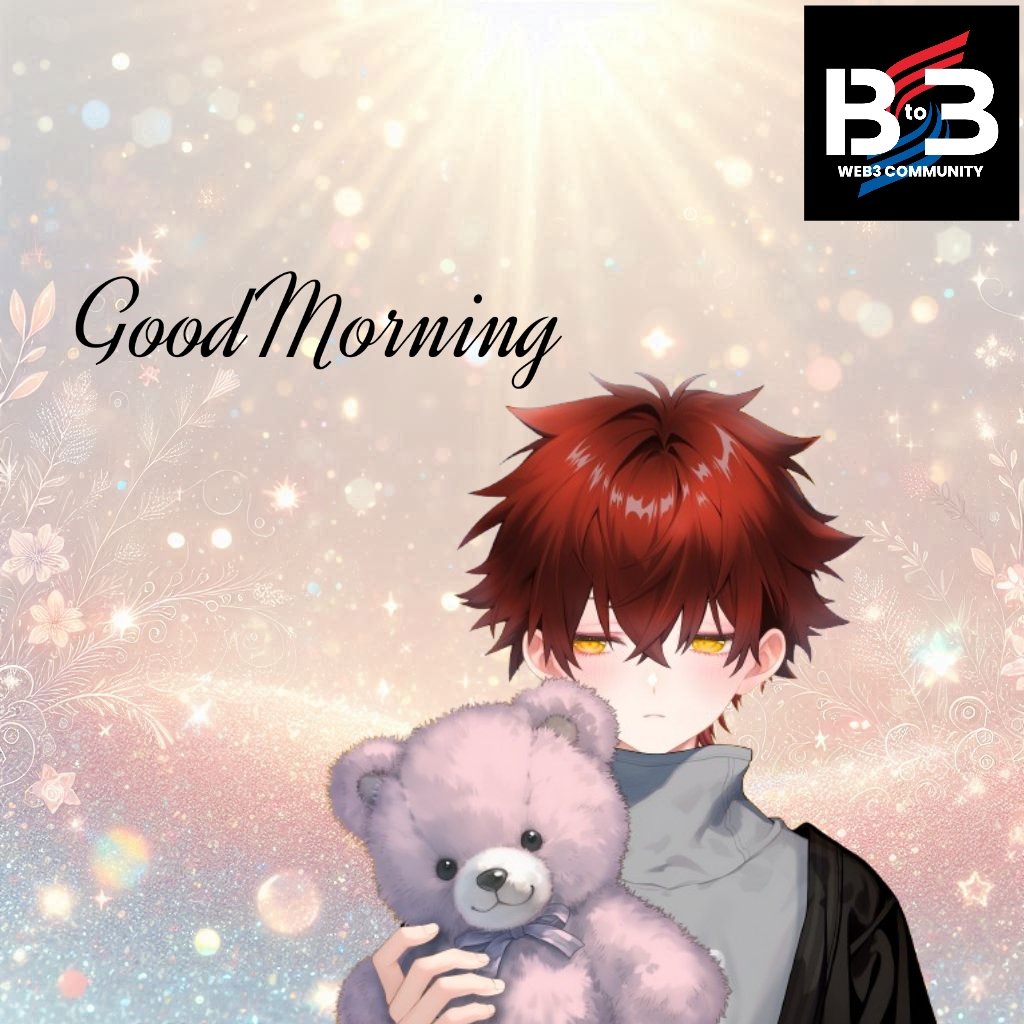 MuccOnkyo1505's tweet image. おはようございます☀
＠B_to_3 #NFTs #Web3Community